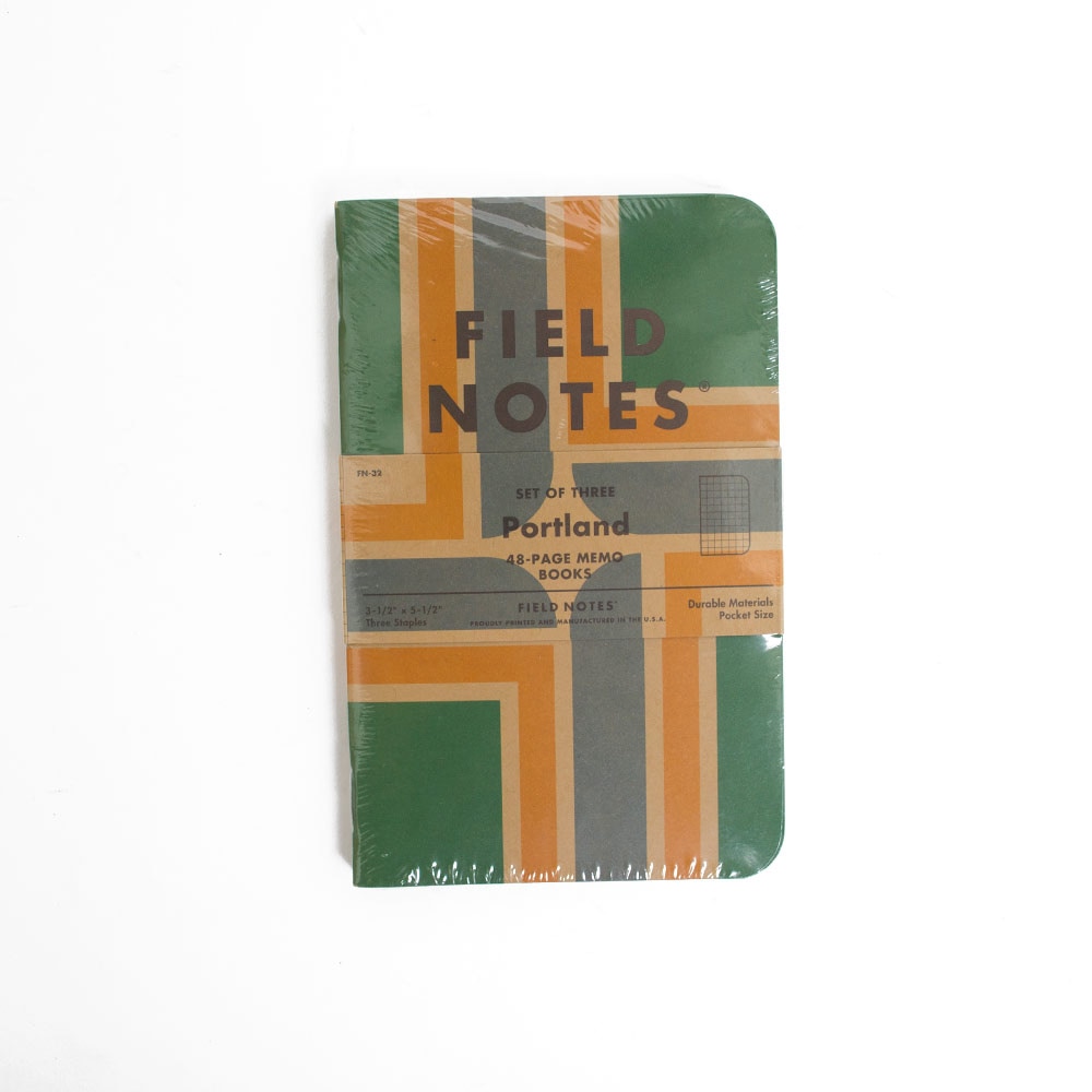 Field Notes, Portland, Memo Book, 3-Pack